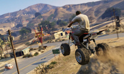 GTA V Trevor on ATV