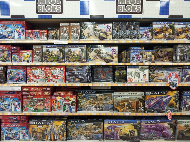 Halo Mega Bloks in store