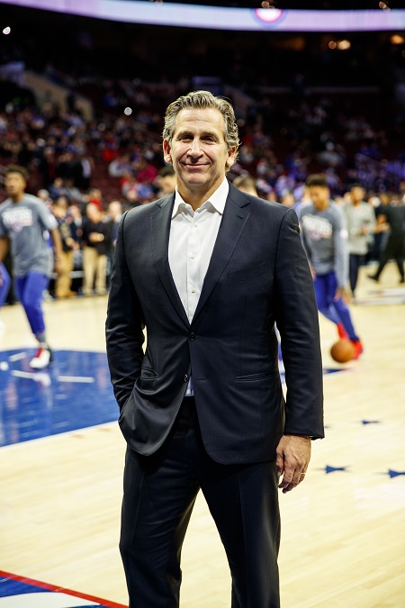 David Abrams will lead investments for 76ers owner Harris Blitzer.