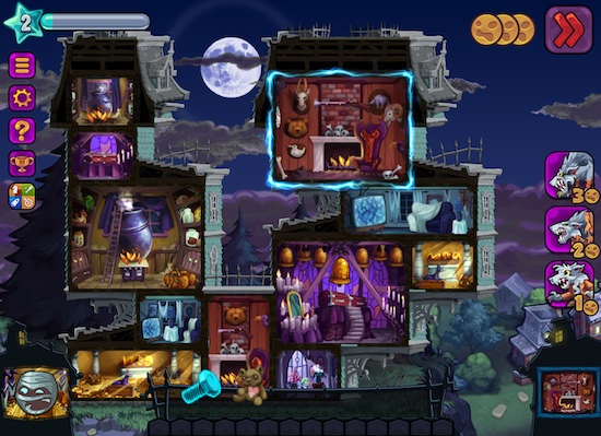 Haunted Hollow rooms