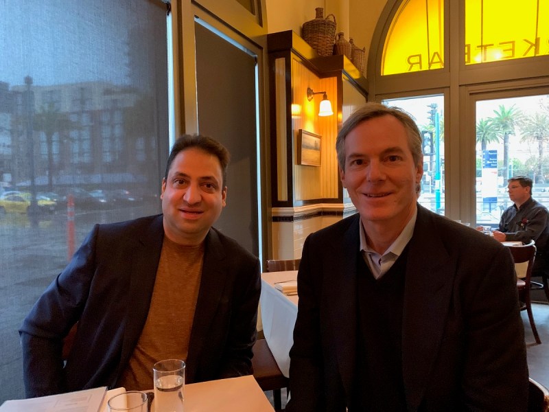 Nick Desai (left) and Paul Jacobs of Heal.