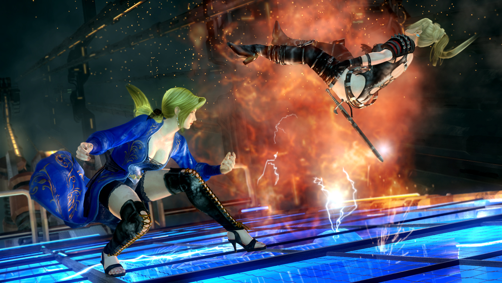 Dead or Alive 5: Last Round Helena vs. Rachel