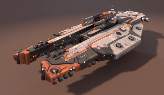 Stardock ship rendering