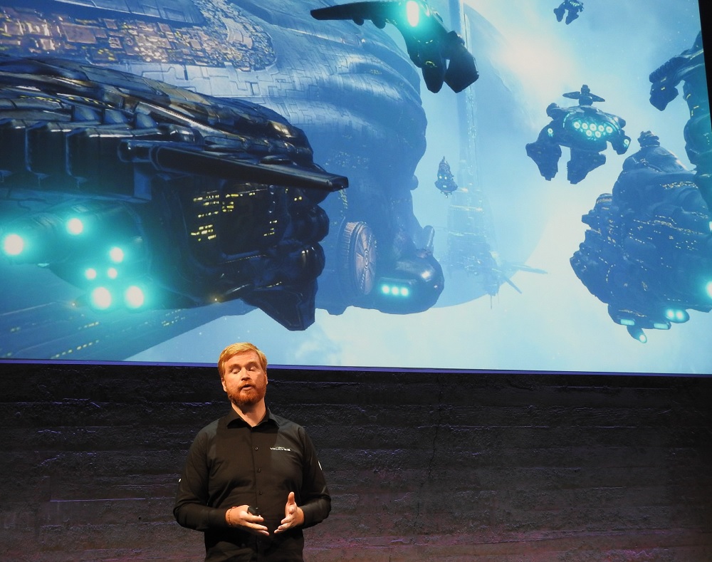 Hilmar Petursson, CEO of CCP Games.