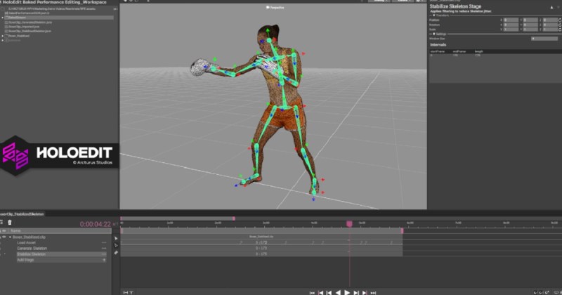 HoloEdit makes it easy to animate 3D humans.