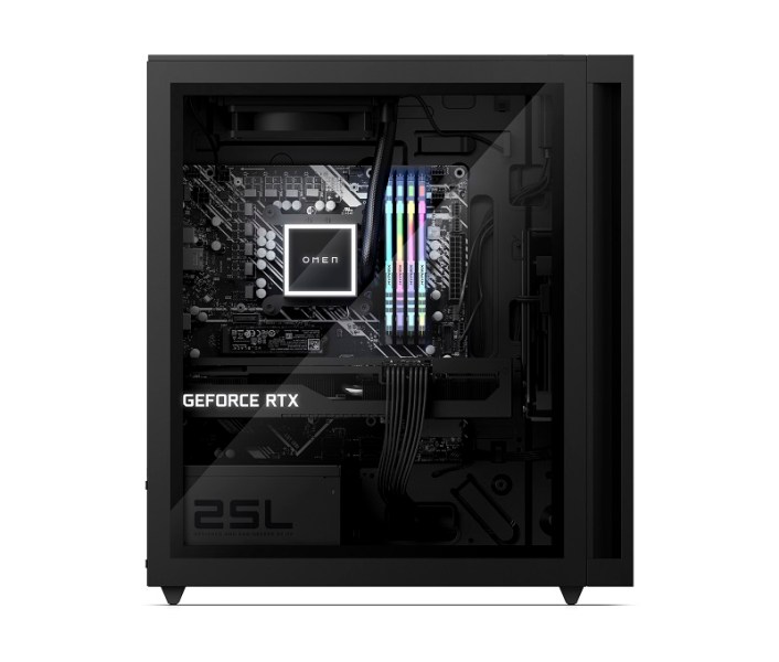 HP Omen 25L desktop gaming PC.