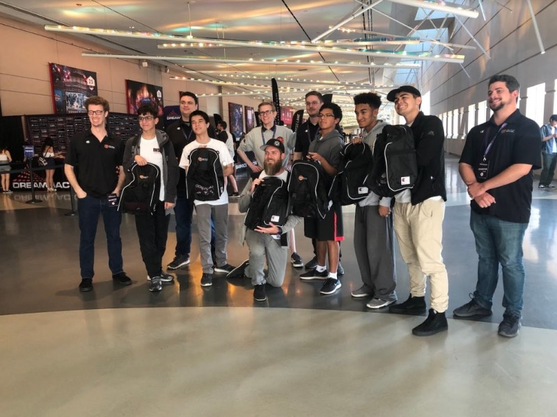 High School Esports League players