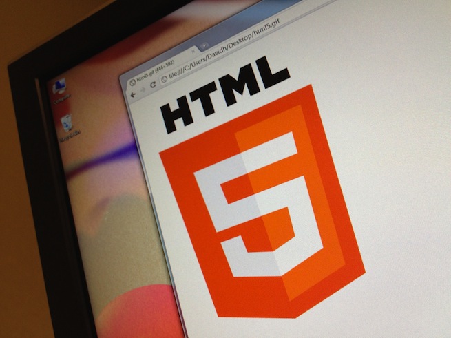 HTML5 on screen
