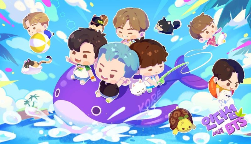 One of Hybe's games features BTS.