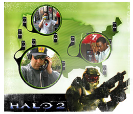Ilovebees was an alternate reality game for Halo 2, created in part by Sean Stewart at 42 Entertainment.