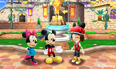 Mickey's happy you bought some of his merchandise.