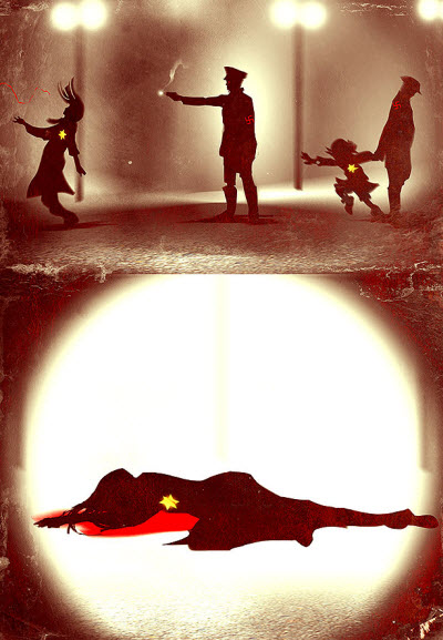 Death scene