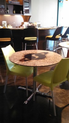 Stardock kitchen and tables