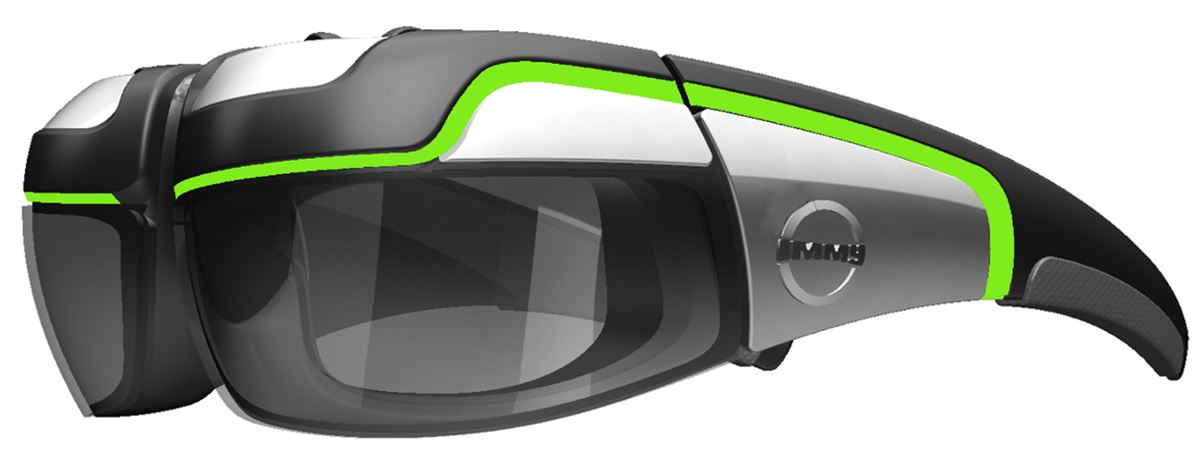 Immy glasses have a 135-degree field of view.