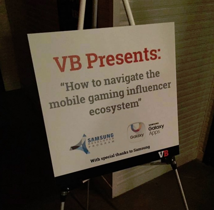 VB event on influencers in NYC.