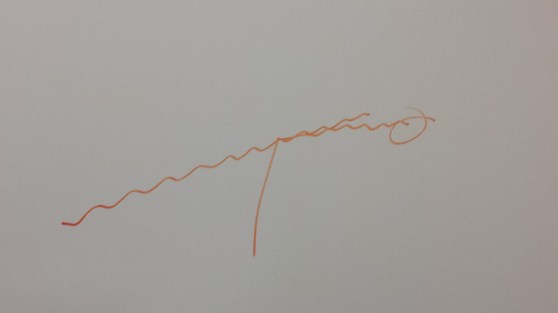 DiPietro sketched this chart to show the sudden rise in Xbox One Twitch adoption. It "may not be to scale."