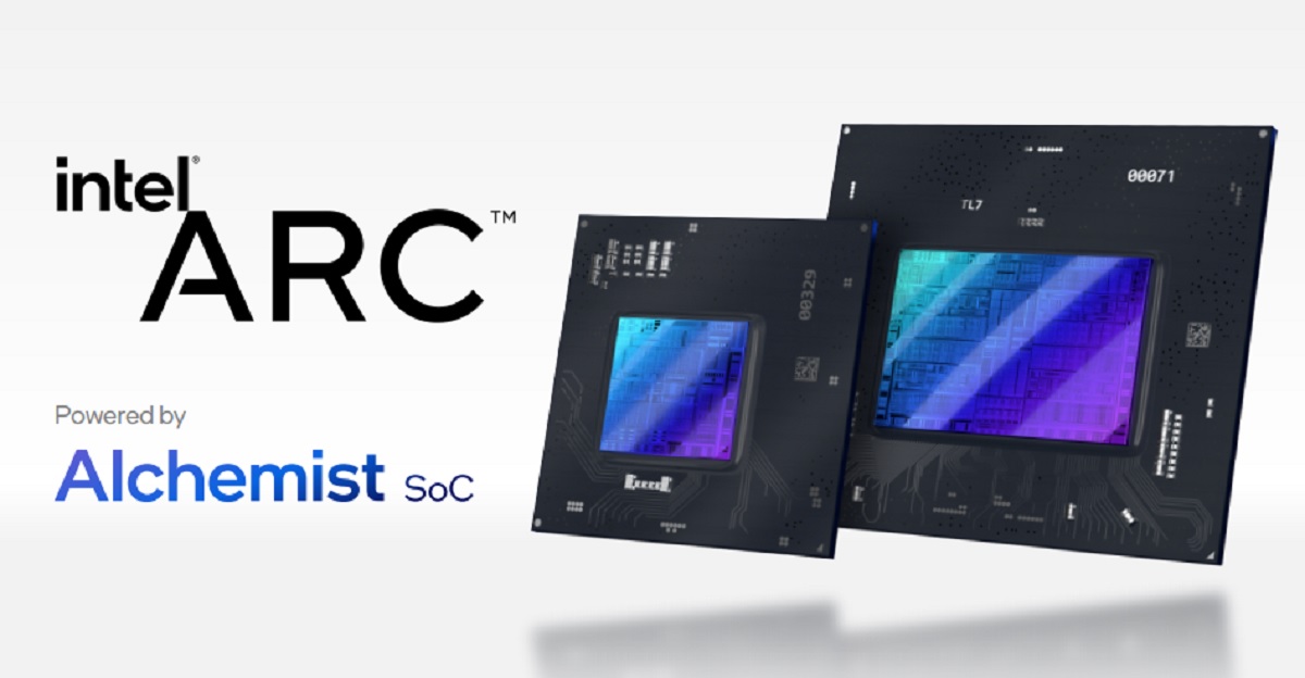 Arc is the brand name for Intel's graphics chips.