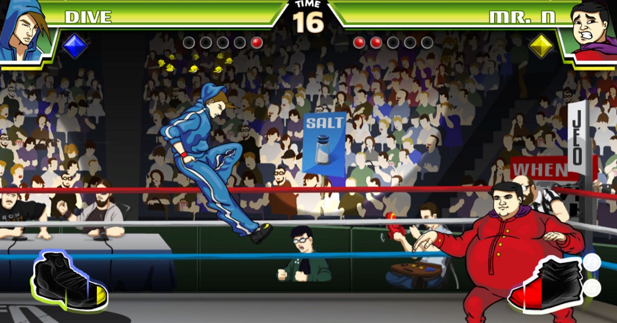 Iron Galaxy's Dive Kick