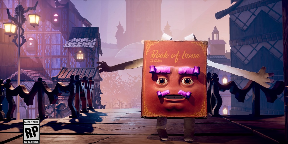 The Book of Love is a hilarious narrator in It Takes Two.
