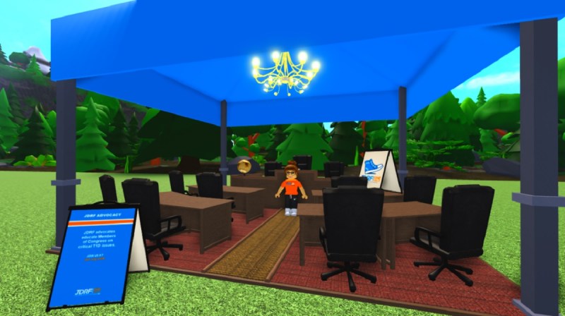Part of the JDRF world inside Roblox.