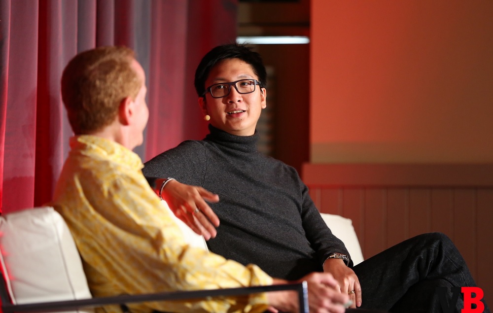 Tim Merel of Digi-Capital and Jeff Lyndon (right) of iDreamsky at GamesBeat Summit.
