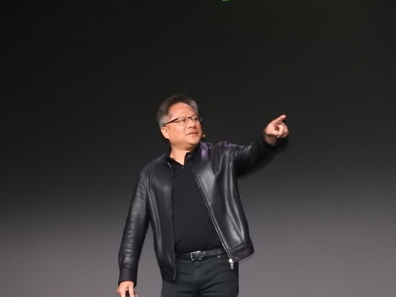 Jensen Huang, CEO of Nvidia, at CES 2019.
