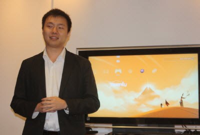 Jenova Chen of Thatgamecompany