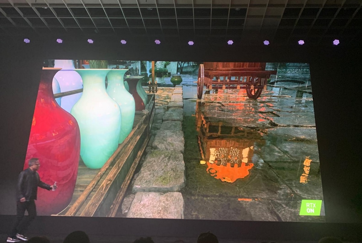 Justice, a game in the works in China, shows off RTX.