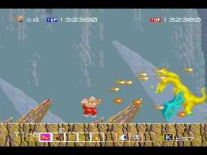 Karnov arcade screenshot