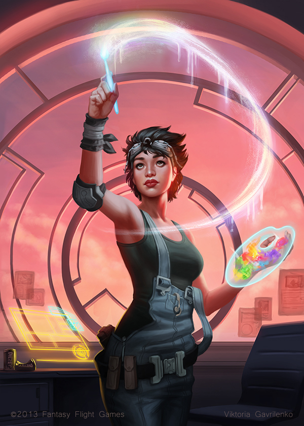 Kate from Android: Netrunner.