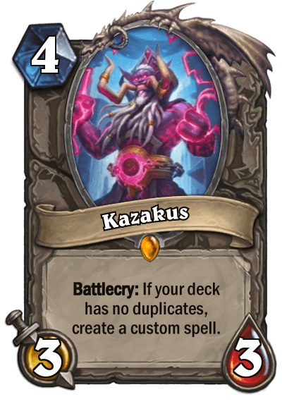 This card can go in Mage, Priest, and Warlock decks.