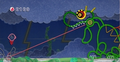 Kirby Epic Yarn Screenshot