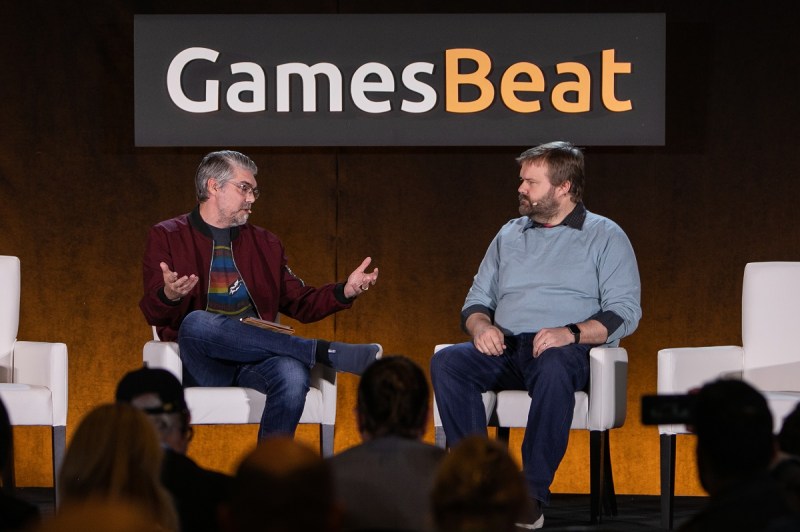 Marcus "djWHEAT" Graham interviews Robert Kirkman, creator of The Walking Dead, at GamesBeat Summit 2023.