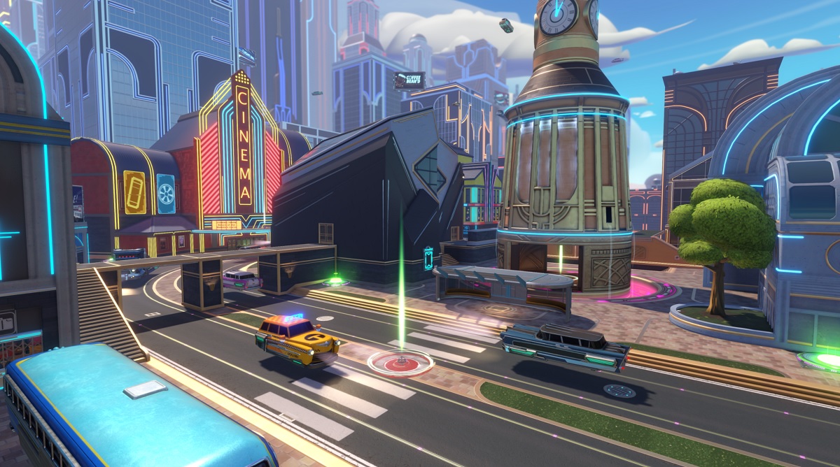 The Citycenter map in Knockout City.