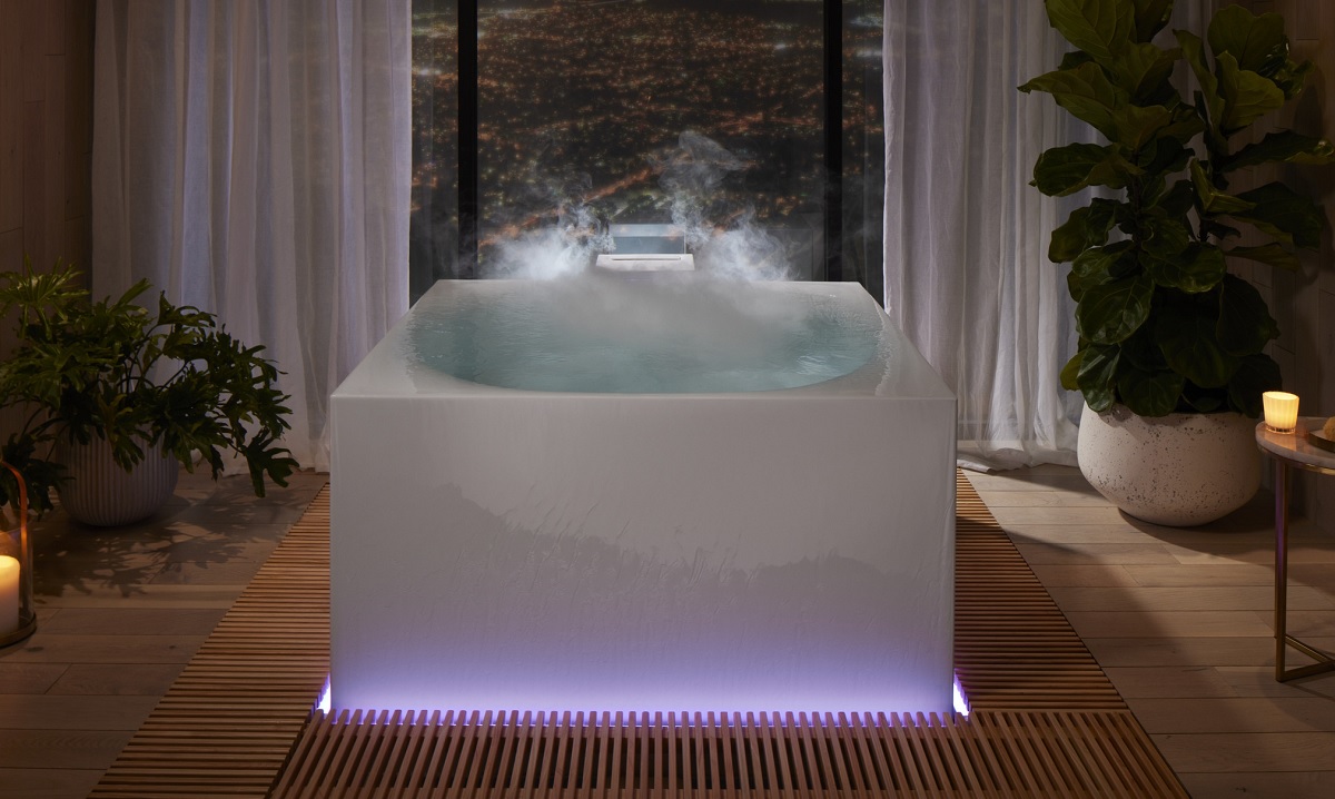 The Kohler Stillness Bath is based on the Japanese forest bath.