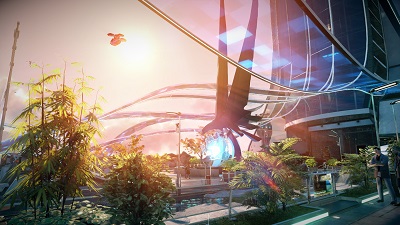Killzone: Shadow Fall outdoor environment