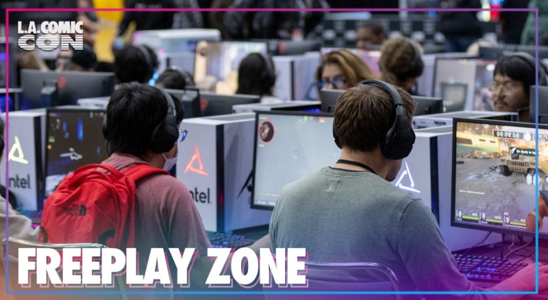 LA Comic Con's Play Zone.