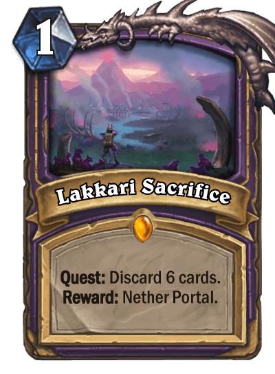 Lakkari Sacrifice.