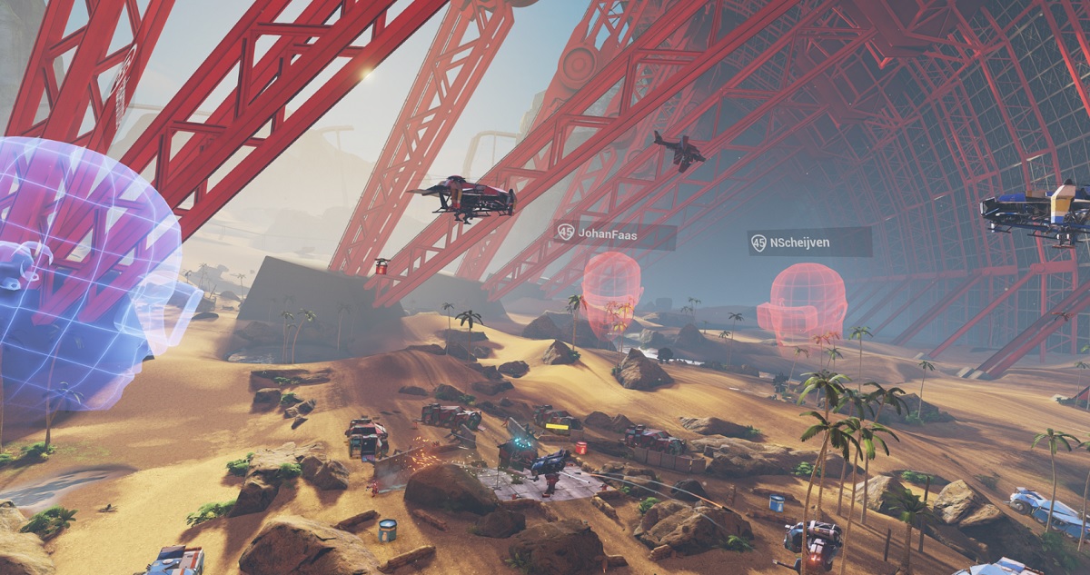 Force Field/Oculus Landfall is a sci-fi VR game where humanity is in a civil war.