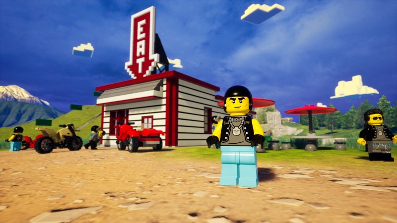 Lego 2K Drive is full of zany characters.