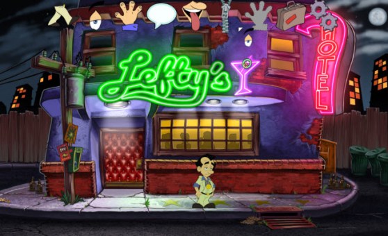Exterior shot of the familiar Lefty's bar.