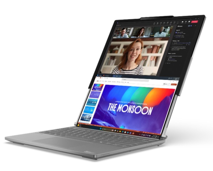 Lenovo has a new ThinkPad with a rollable screen.