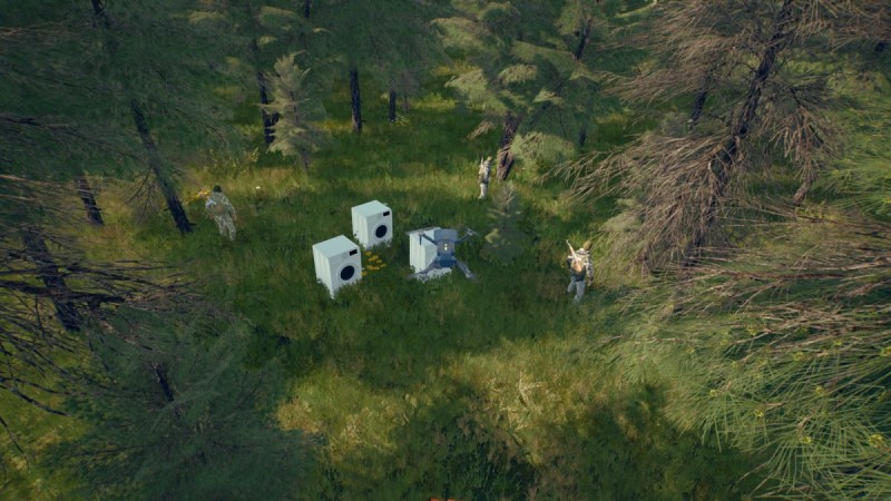 You can retrieve washing machines in one mission in Death From Above.