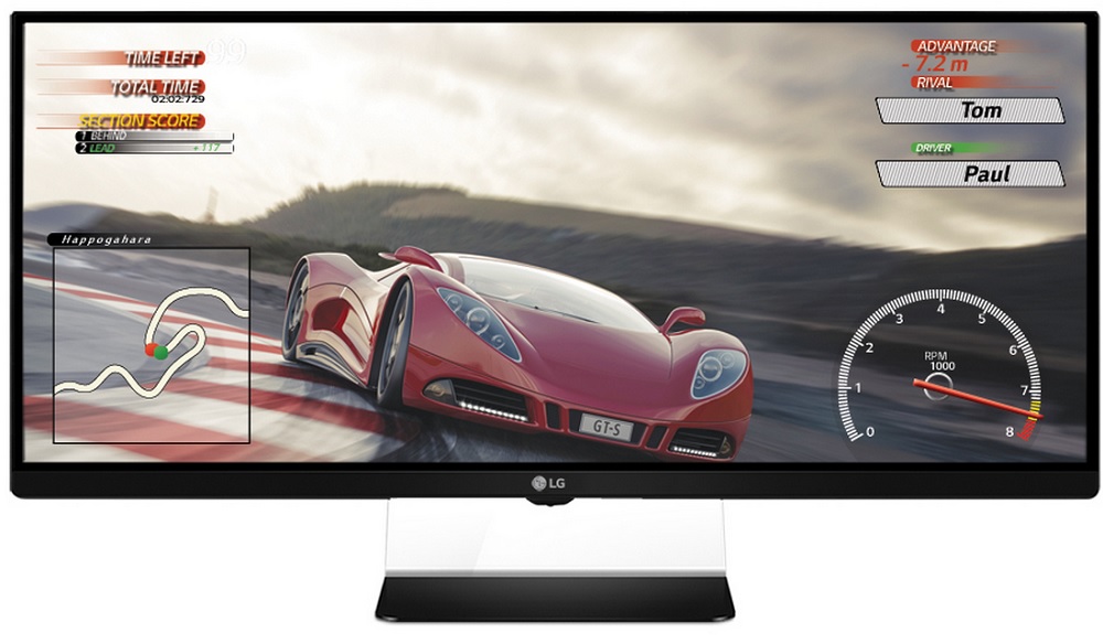 LG's latest screen with UltraWide aspect ratio