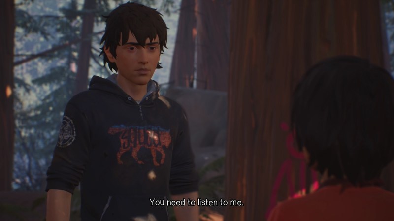 Sean has to come down on Daniel for using his powers.