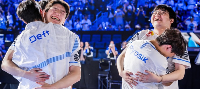 The thrill of victory for DRX.