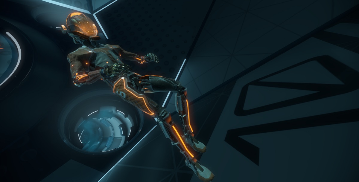Multiplayer in zero gravity in Lone Echo.