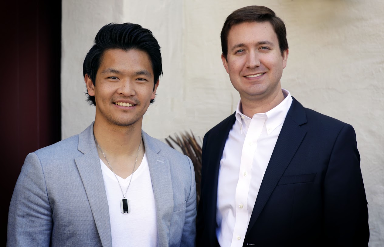 Han Jin (left) and Adam Rowell of Lucid VR