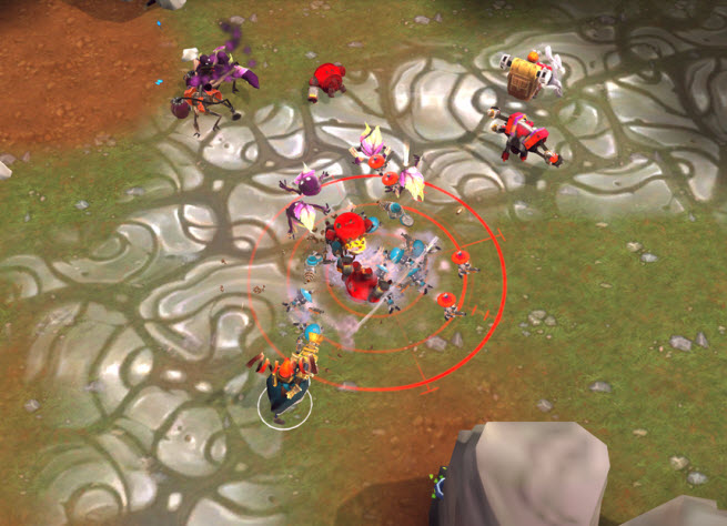 Gregory's army flees after failing to defeat Rosie in Maestros.