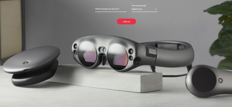 The Magic Leap is a major AR story for the near future.